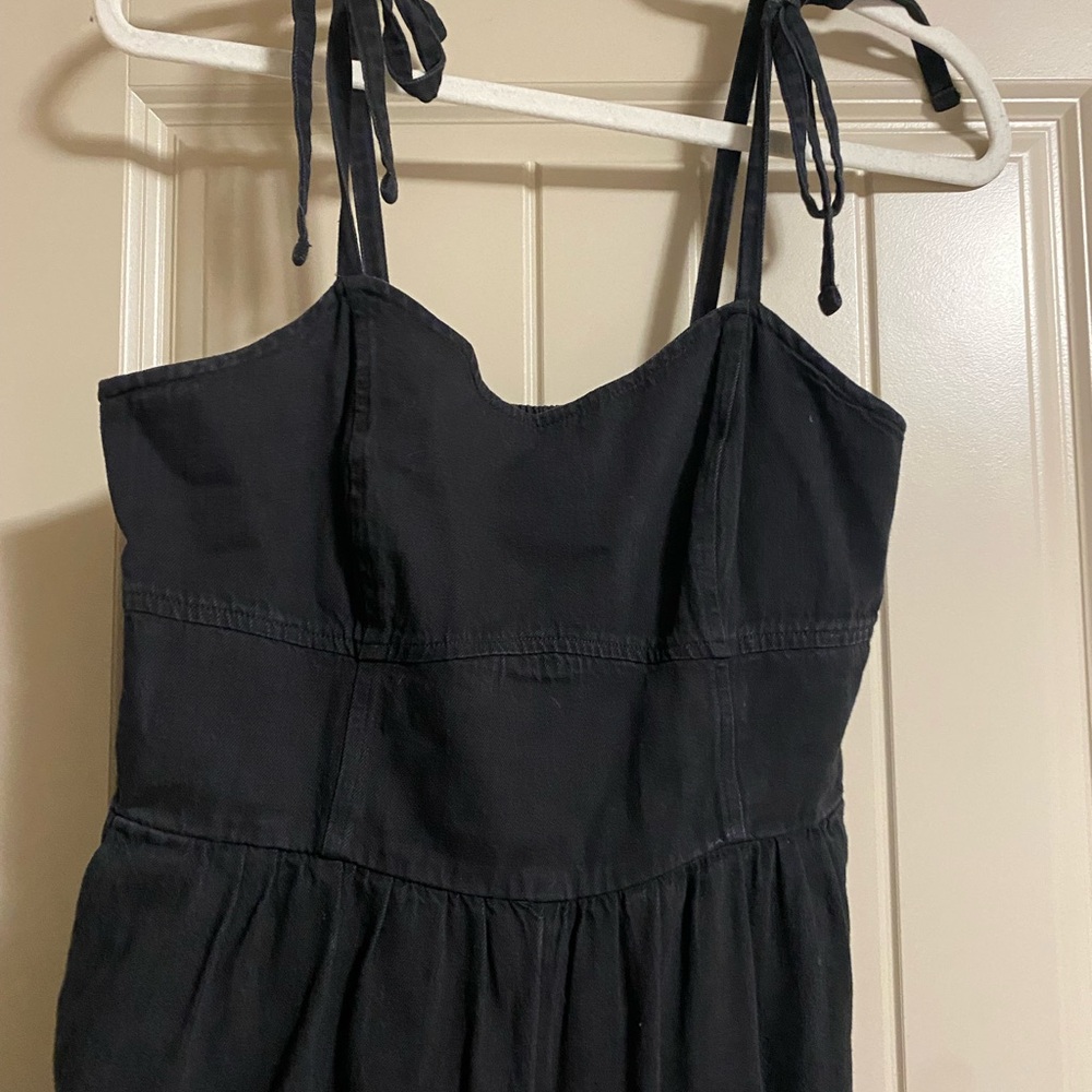 Black Strappy Jumpsuit